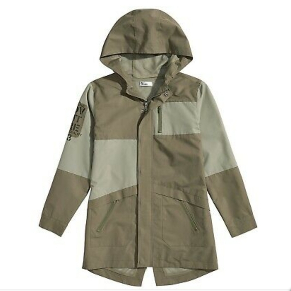 Epic Threads Layering Shell Hooded Windbreaker Jacket - Picture 1 of 9